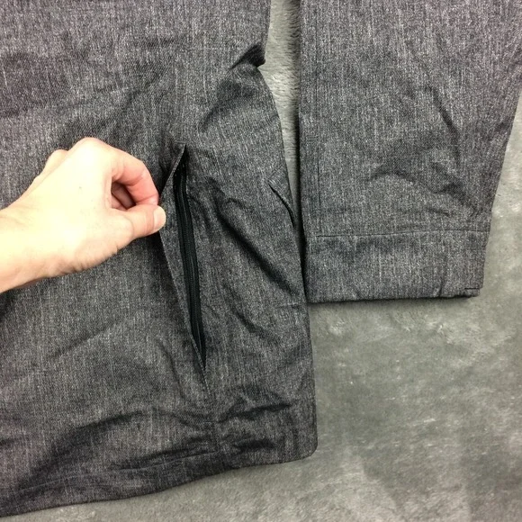 Chrome Industries Jacket Mens Large Utility Rain Stowaway Hood Grey Vents - Picture 16 of 16